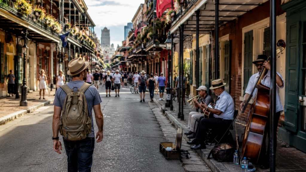 Took a Day Trip to New Orleans while taking a Trip.