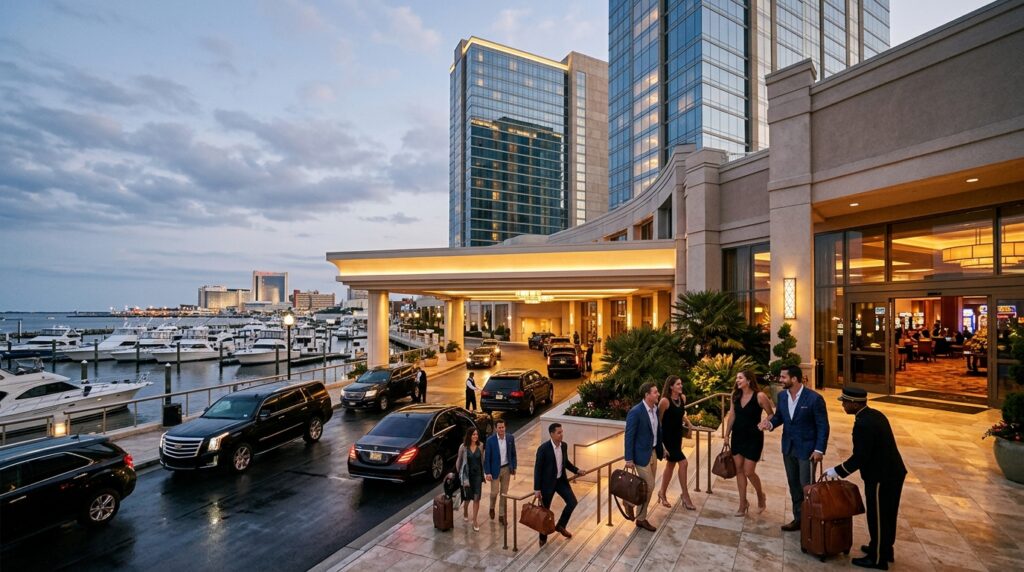Luxury casino resort experience in Atlantic City's Marina District