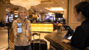How to get free hotel rooms in Las Vegas using casino rewards programs and travel loyalty points.