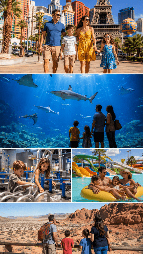 Family fun activities in Las Vegas 